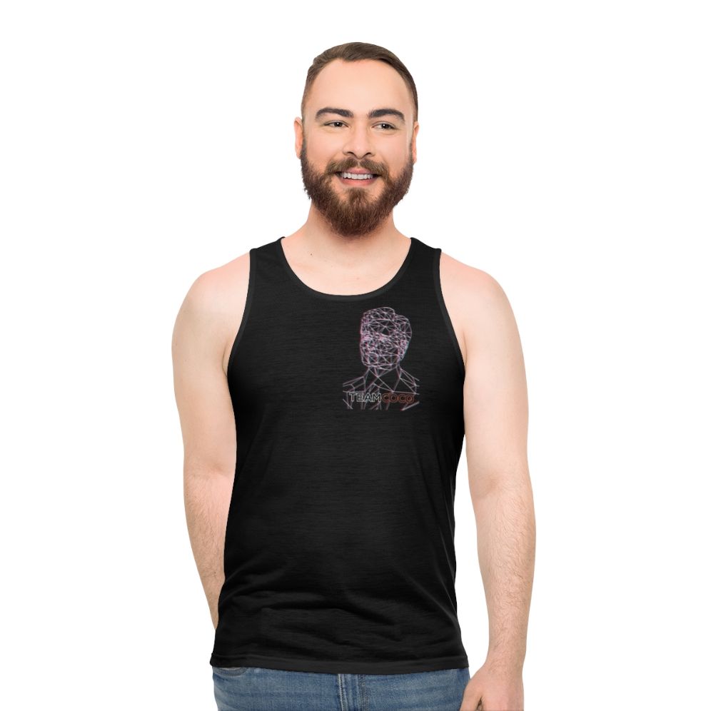 Team Coco Anaglyph Unisex Tank Top