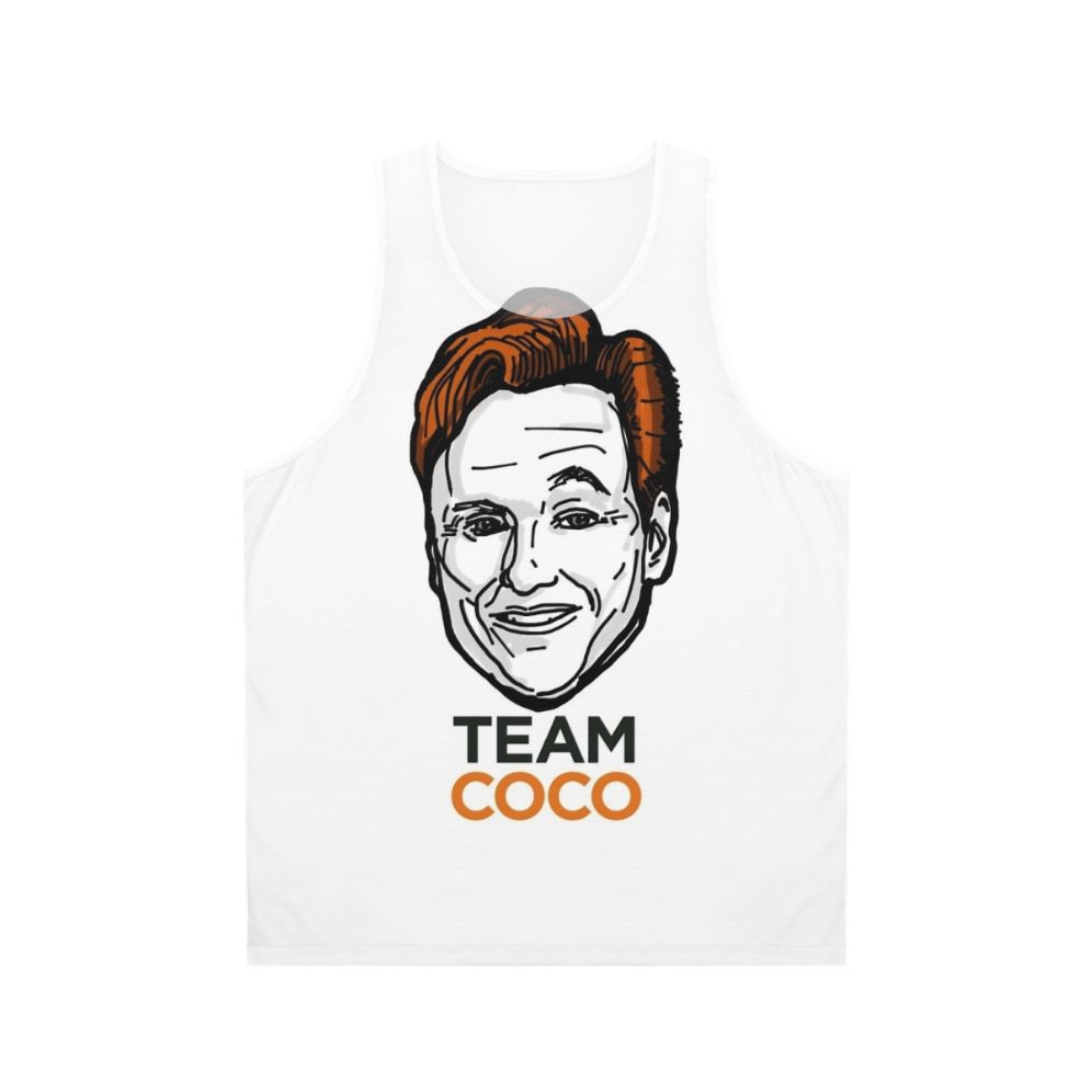 Team Coco Conan O'Brien Comedy Unisex Tank Top