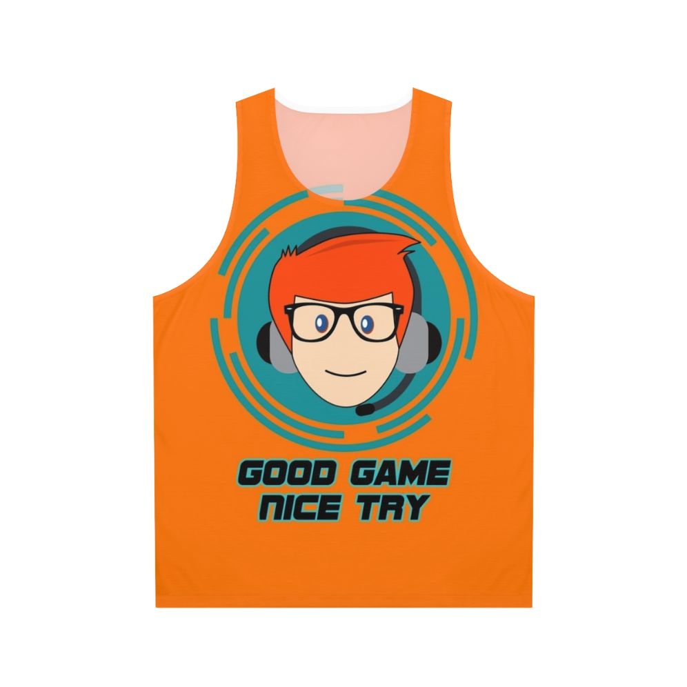 Team Coco Conan O'Brien Unisex "Good Game Nice Try" Tank Top