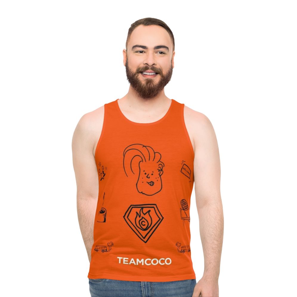 Team Coco Doodle World Unisex Tank Top
