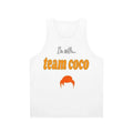 Team Coco Thick Font Unisex Tank Top