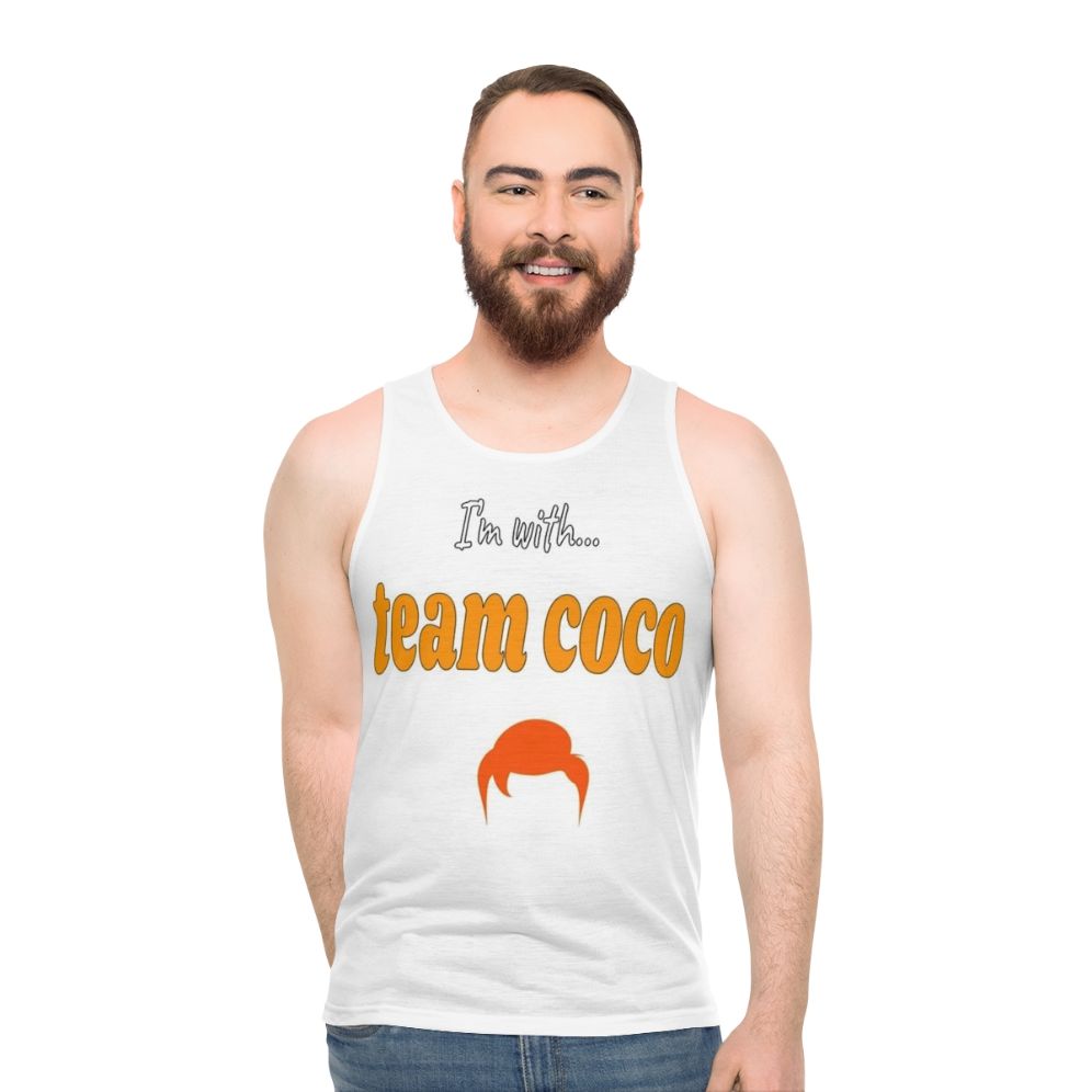Team Coco Thick Font Unisex Tank Top
