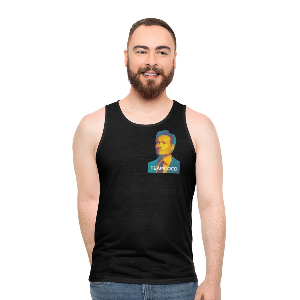 Team Coco Unisex Portrait Tank Top
