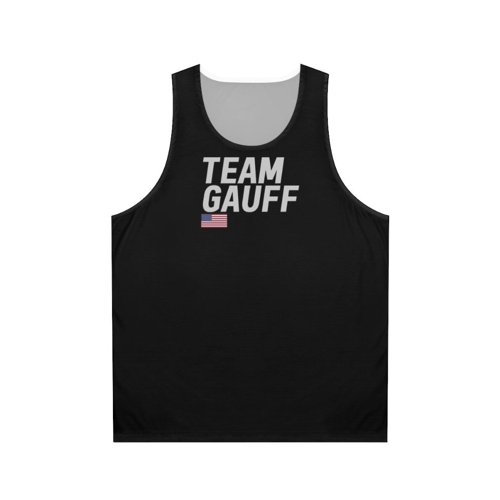 Team Gauff Unisex Tennis Tank Top