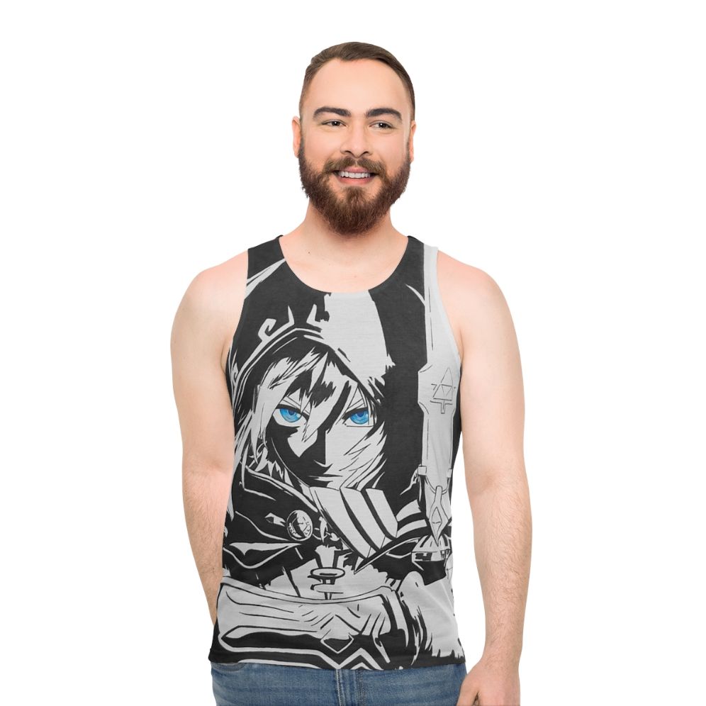 Tears of the Kingdom unisex tank top with Zelda video game design