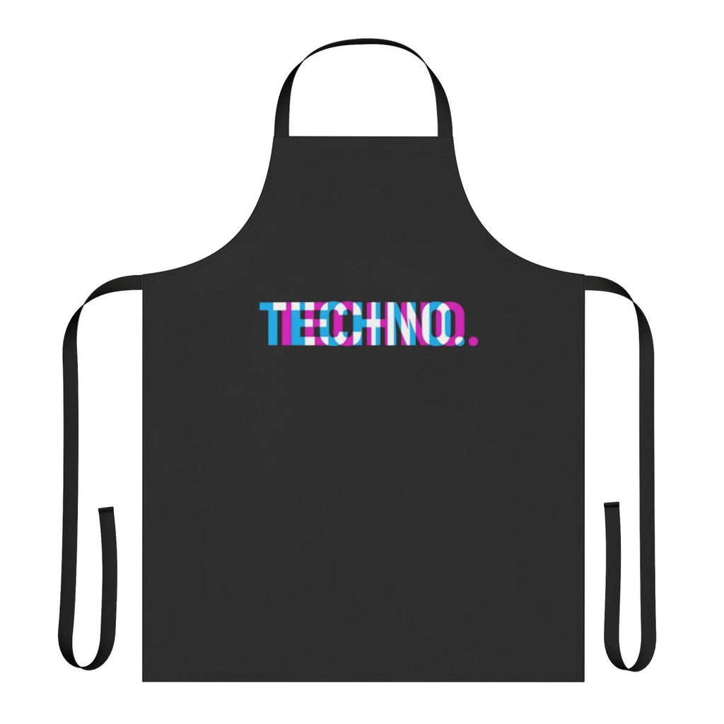 Techno-Inspired Apron for Music Lovers and Ravers