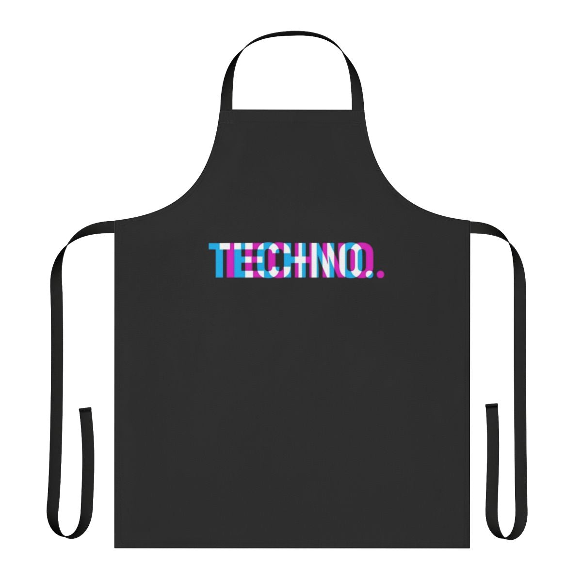Techno-Inspired Apron for Music Lovers and Ravers