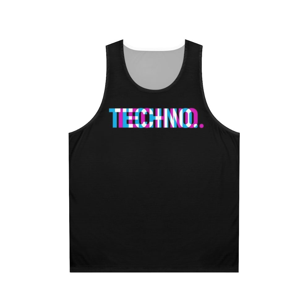 Techno Unisex Tank Top