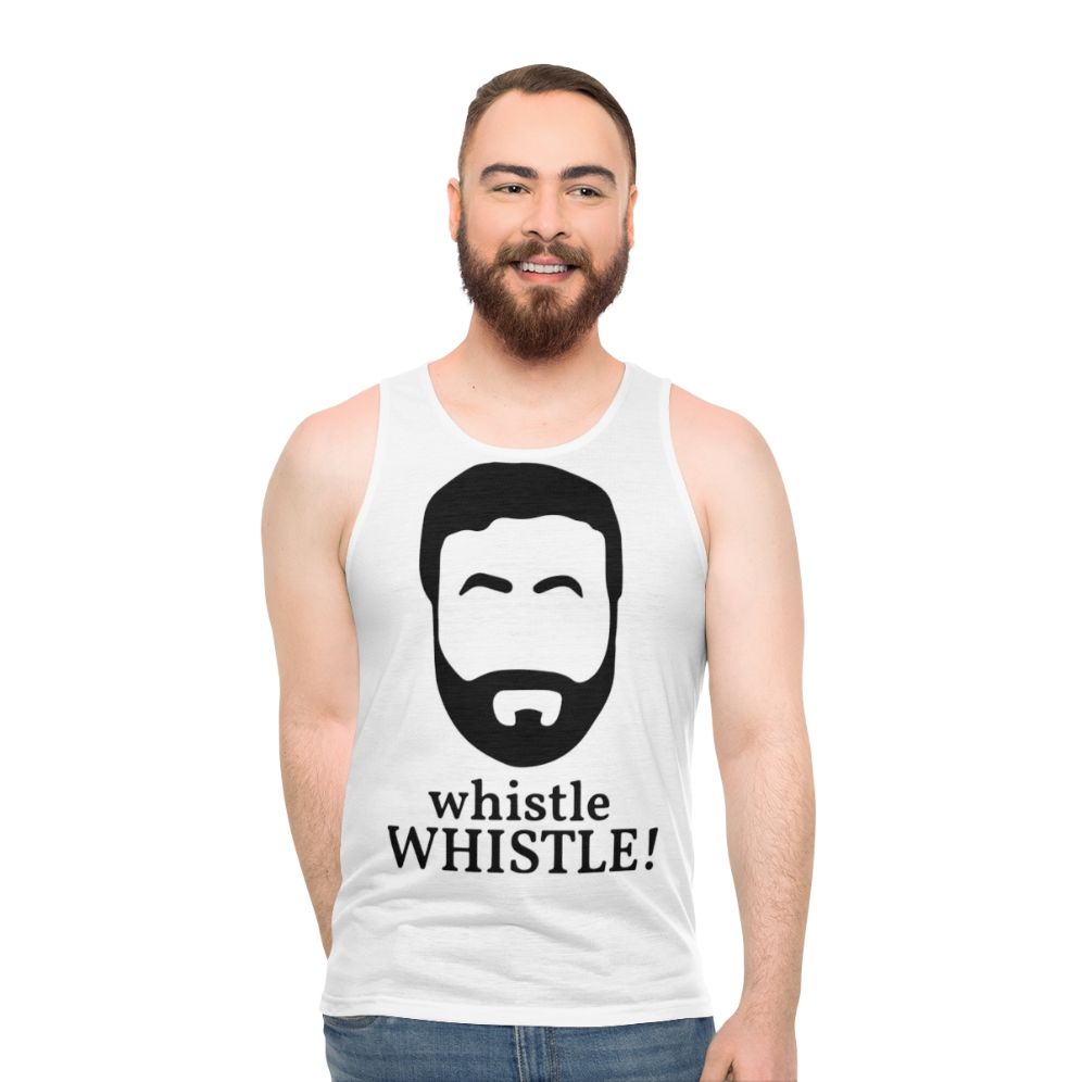 Unisex "Believe" Ted Lasso tank top with AFC Richmond logo