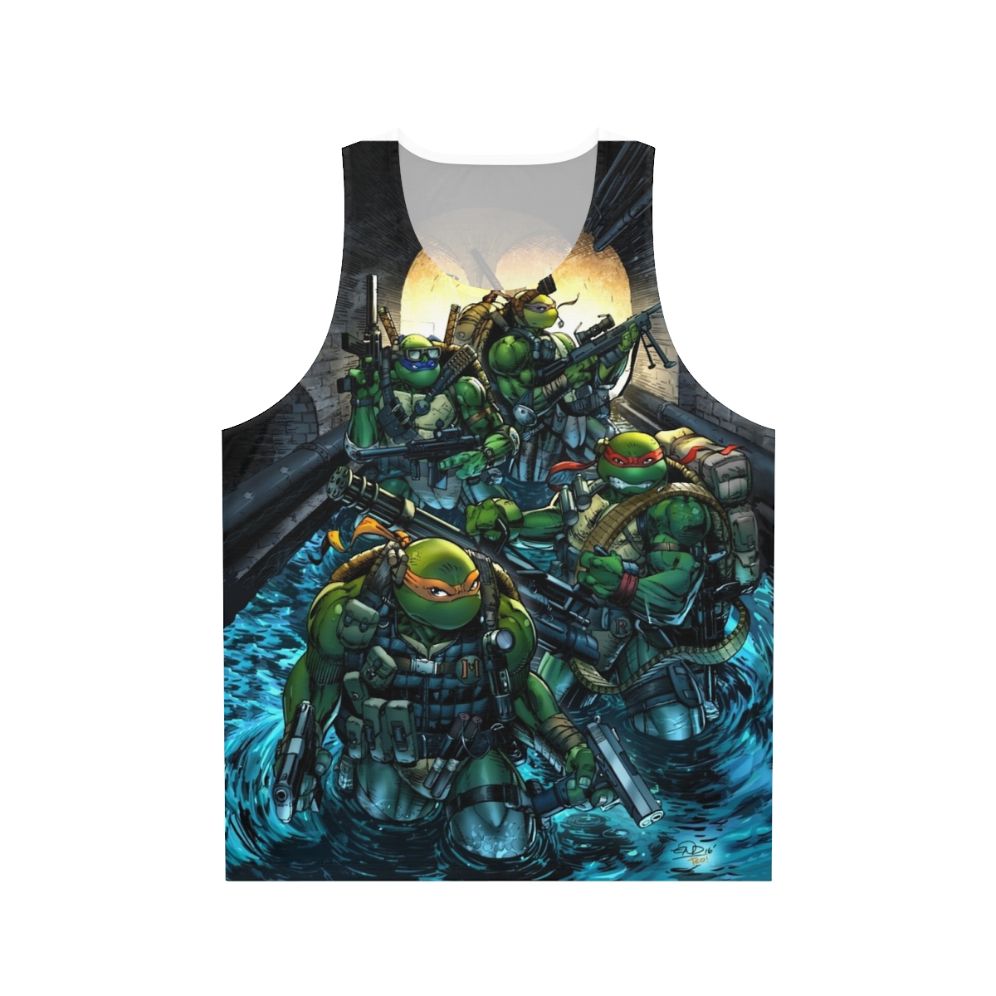 Teenage Mutant Ninja Turtles Navy Seals Inspired Unisex Tank Top