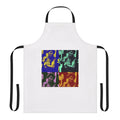 Albert Collins-inspired apron with a blues telecaster guitar design
