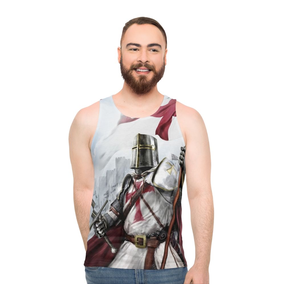 Templar Knight Unisex Tank Top