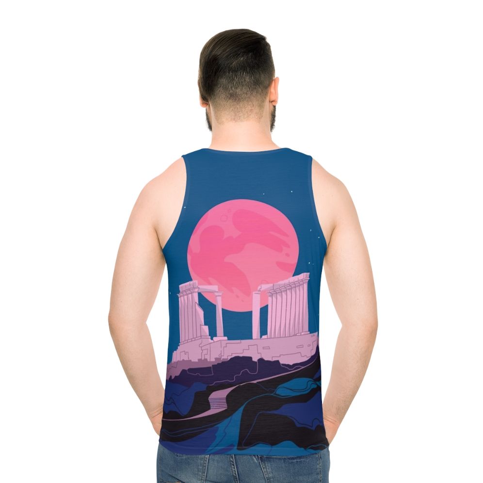 Unisex tank top featuring the Temple of Poseidon in Sounion, Greece