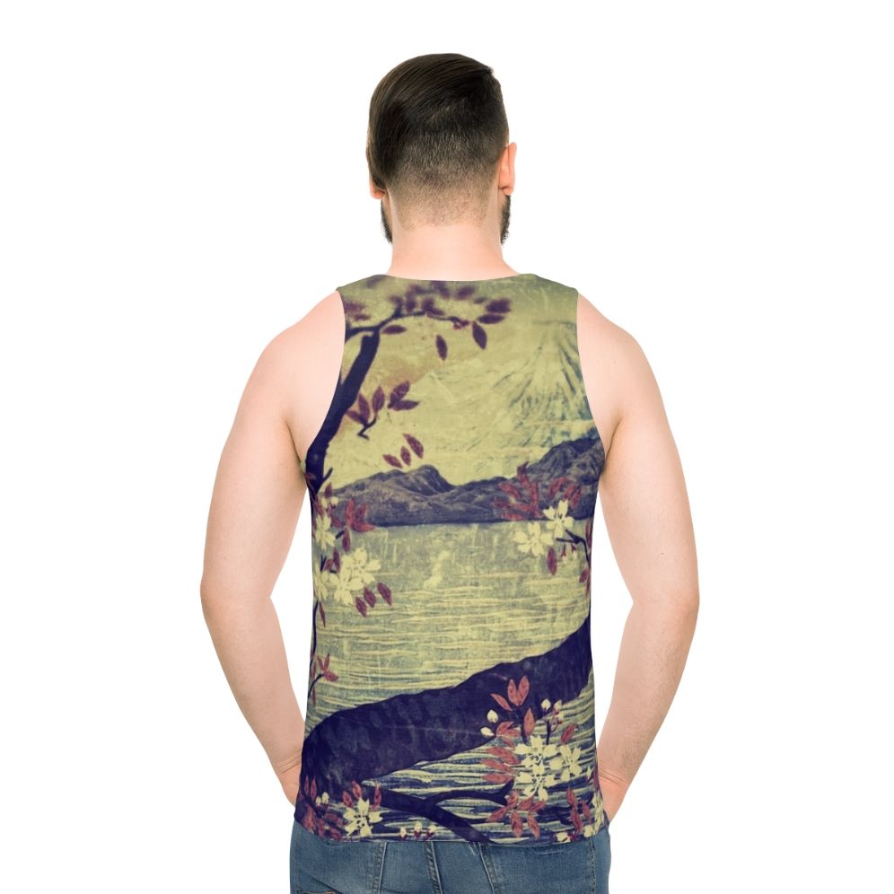 Templing at Hanaui Nature Landscape Unisex Tank Top