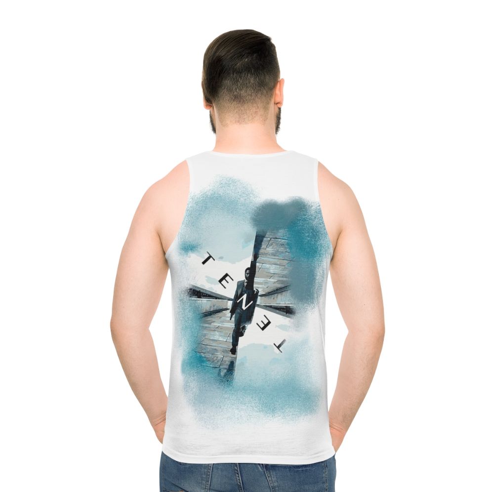 Tenet Unisex Tank Top with minimalist design