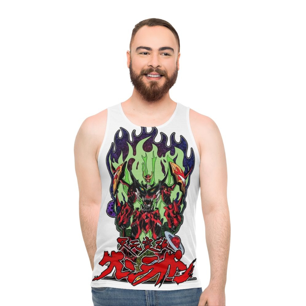 Tengen Toppa Gurren Lagann Unisex Anime Tank Top