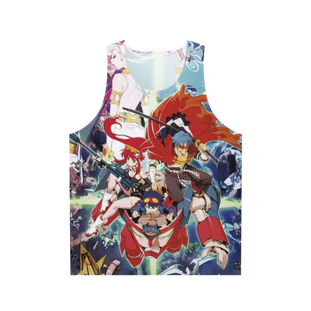 Tengen Toppa Gurren Lagann anime tank top