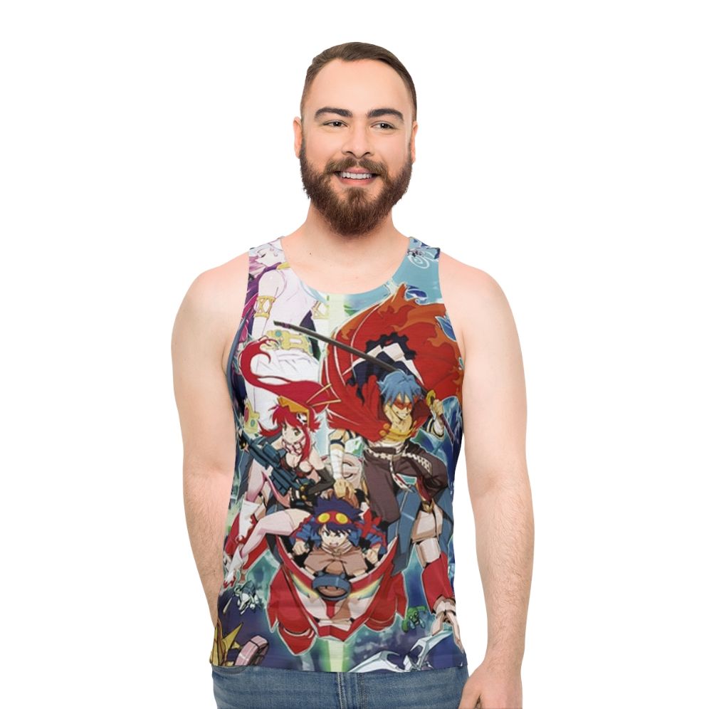 Tengen Toppa Gurren Lagann anime tank top