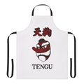 Red-faced Tengu creature apron with long nose, inspired by the No More Heroes video game series
