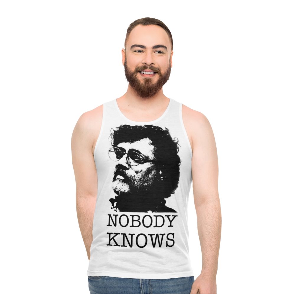 Terence Mckenna inspired unisex psychedelic tank top