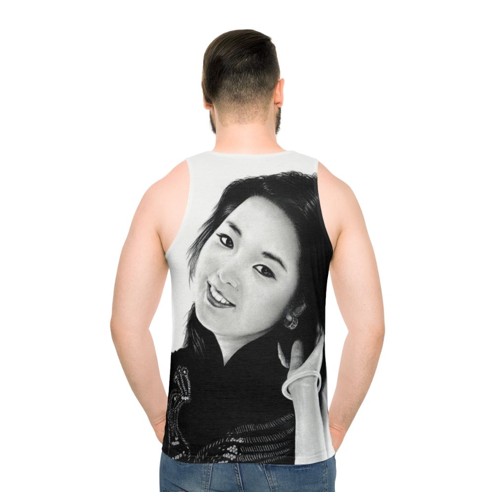 Teresa Teng Unisex Tank Top featuring the iconic Taiwanese singer portrait