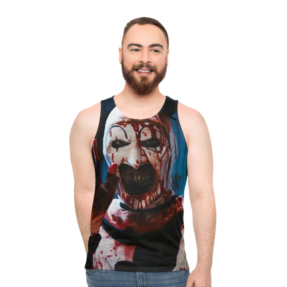 Terrifier 2 Unisex Tank Top with Art the Clown