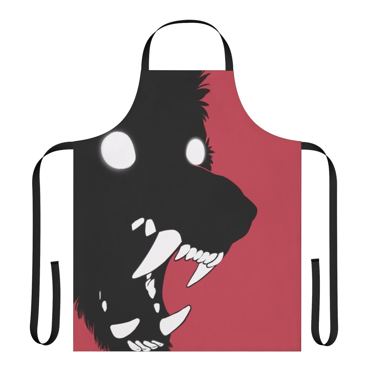 Black Shuck Horror Apron - Eerie Cryptid Monster Clothing