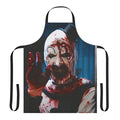 Terrifier 2 inspired apron featuring the iconic Art the Clown character
