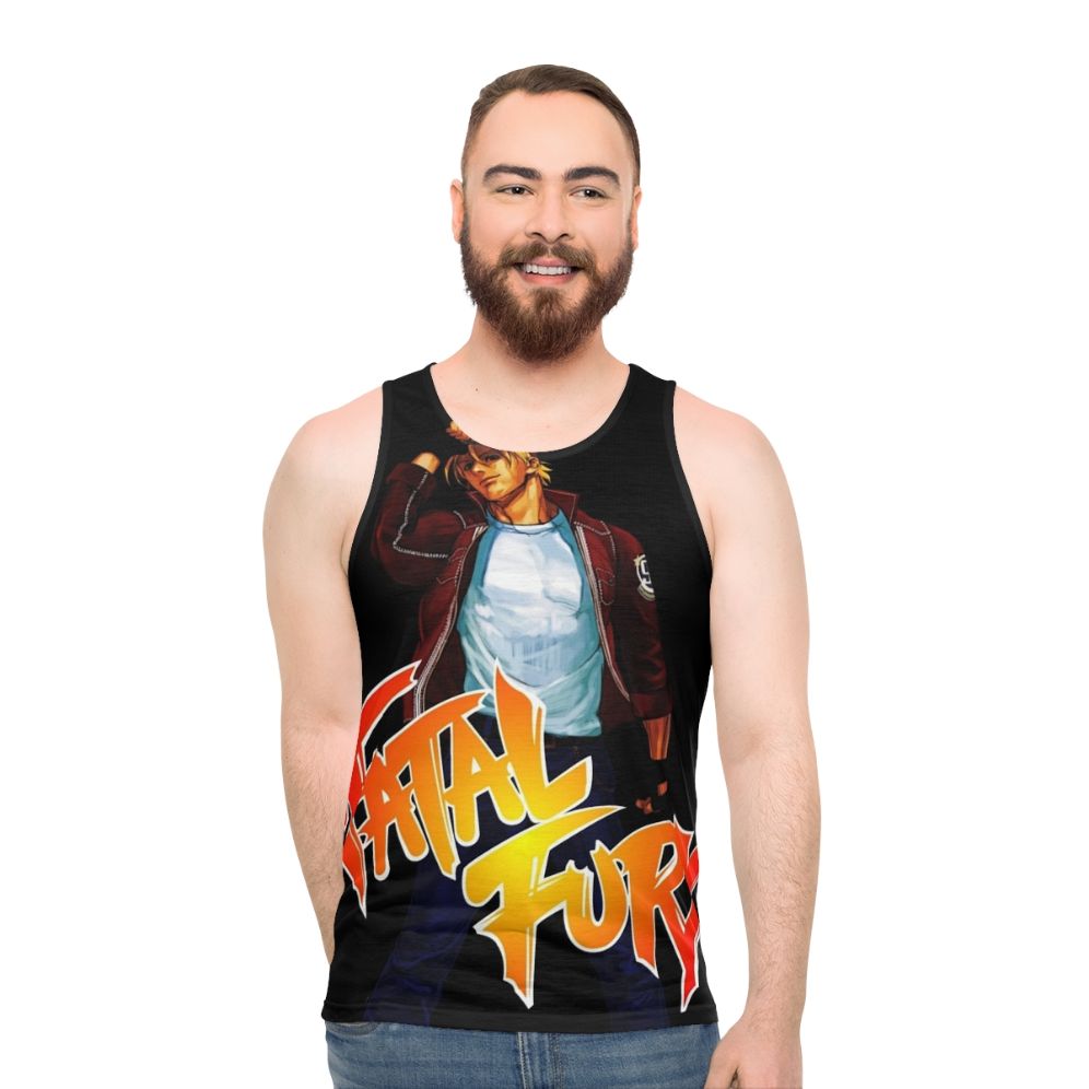 Terry Bogard from King of Fighters unisex tank top