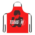 Texas-themed apron featuring the style of a popular 90s Scottish alternative band