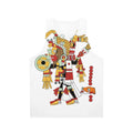 Tezcatlipoca Unisex Tank Top with Aztec Mythology Motif