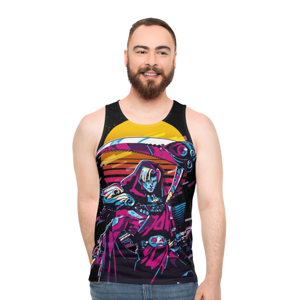 Thanatos Hades Retro Unisex Tank Top