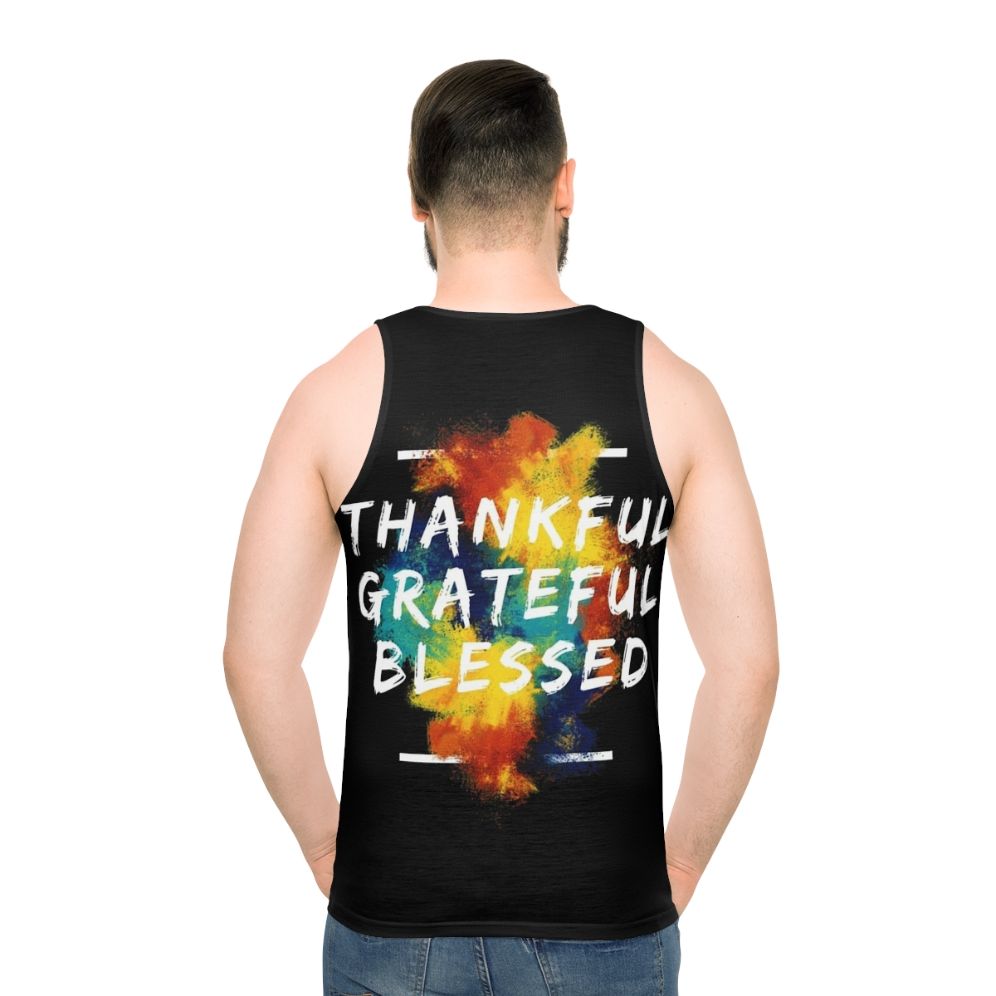 Thankful, Grateful and Blessed Unisex Tank Top