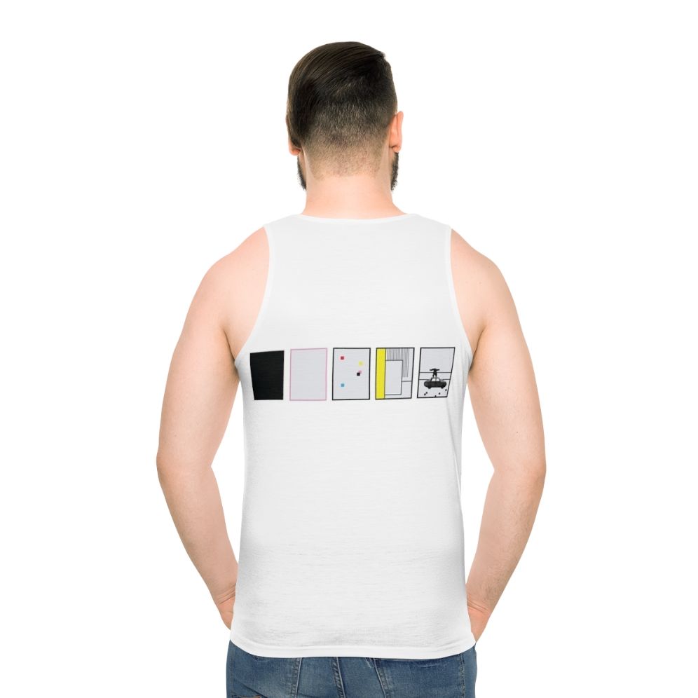 The 1975 unisex tank top with minimalist design