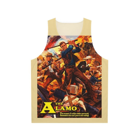 Vintage 1960 "The Alamo" John Wayne Unisex Tank Top