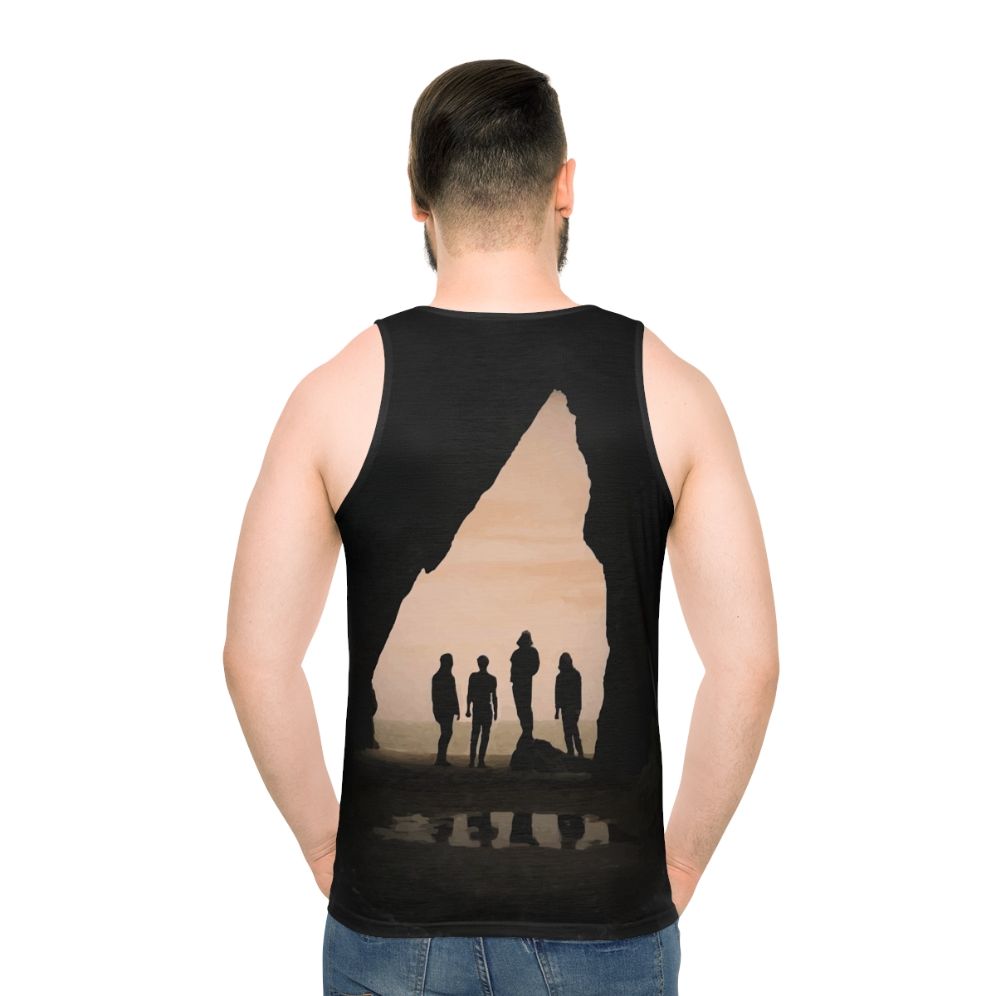 The Amazons' Future Dust Unisex Tank Top featuring album cover art
