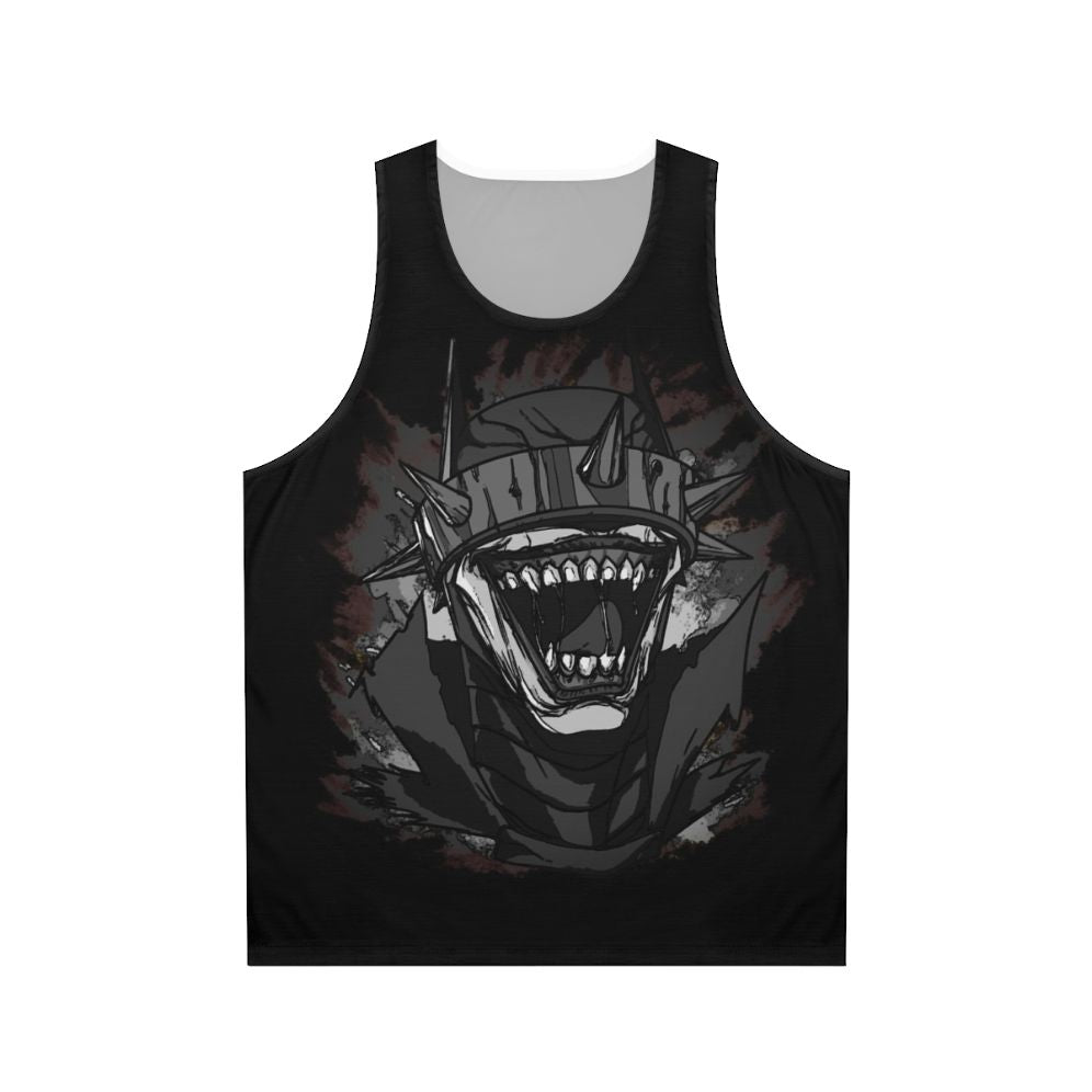 The Batman Who Laughs dark noir superhero tank top
