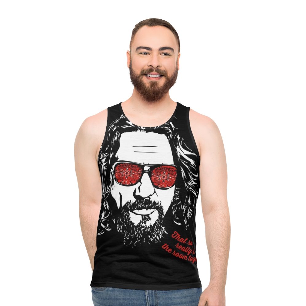 The Big Lebowski Unisex Tank Top featuring Jeff Bridges as The Dude