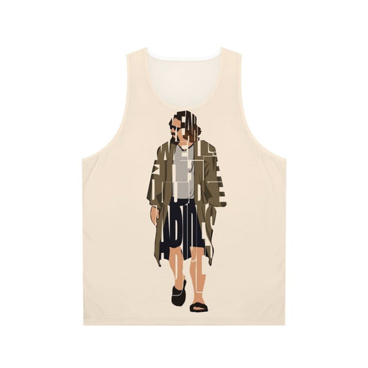 The Big Lebowski Unisex Tank Top featuring the iconic Dude quote