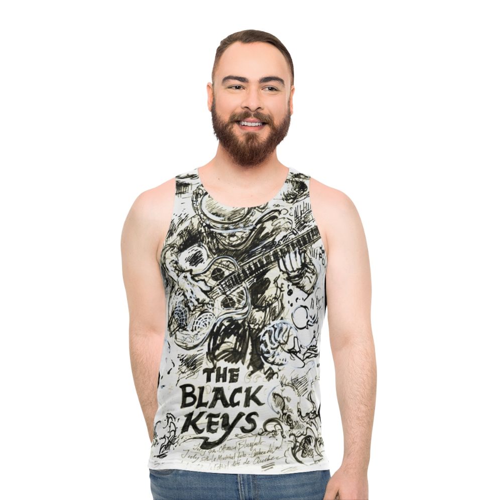 The Black Keys Unisex Music Fan Tank Top