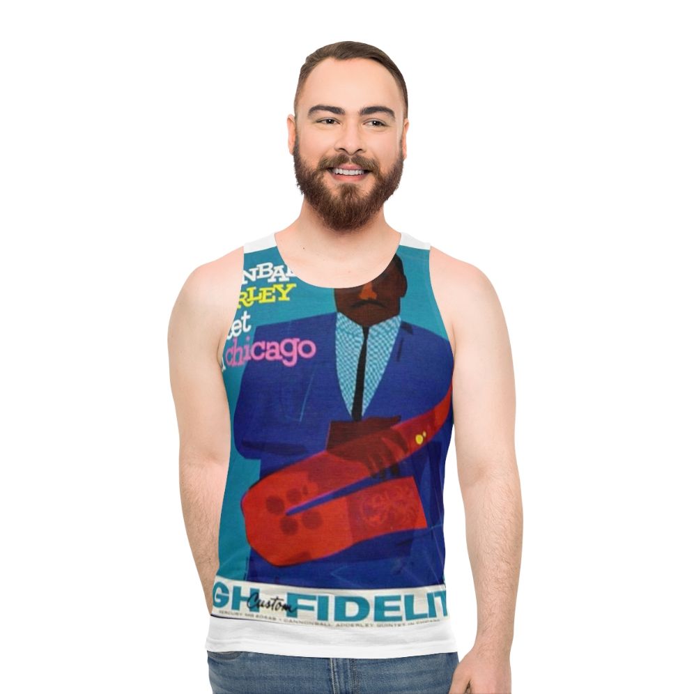 The Cannonball Adderley Quintet In Chicago Jazz Unisex Tank Top