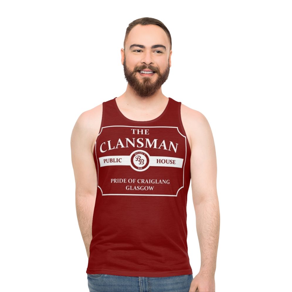 The Clansman Pub Unisex Tank Top - Still Game Merchandise