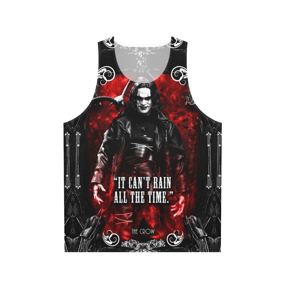 The Crow movie quote unisex tank top