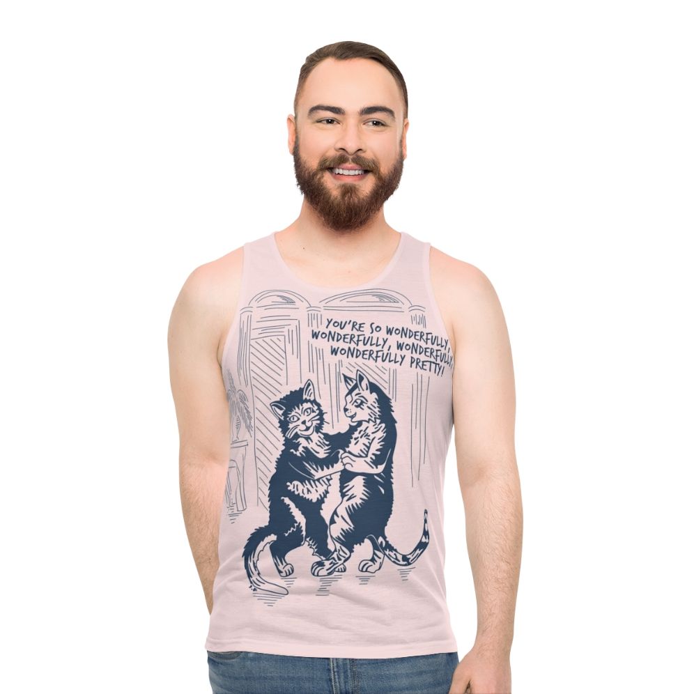 The Cure Lovecats Unisex Tank Top