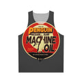 The Dollop Penguin Oil Unisex Graphic Tank Top