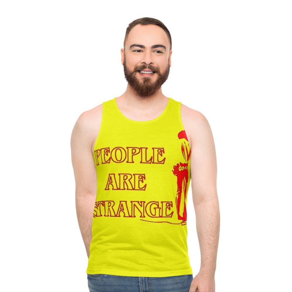 "The Doors' 'People Are Strange' Unisex Tank Top"
