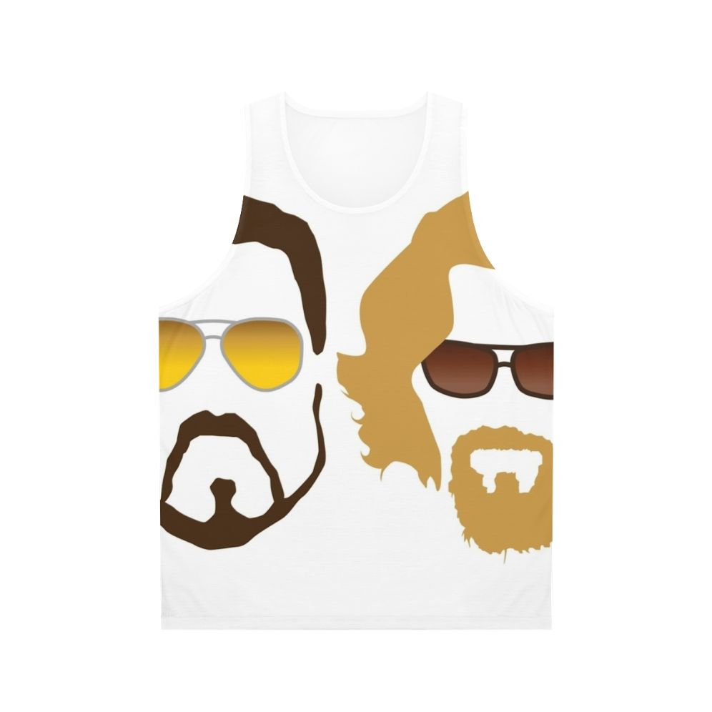 The Dude and Walter Unisex Tank Top - Tribute to The Big Lebowski