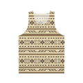 Big Lebowski inspired unisex tank top with The Dude's cardigan pattern