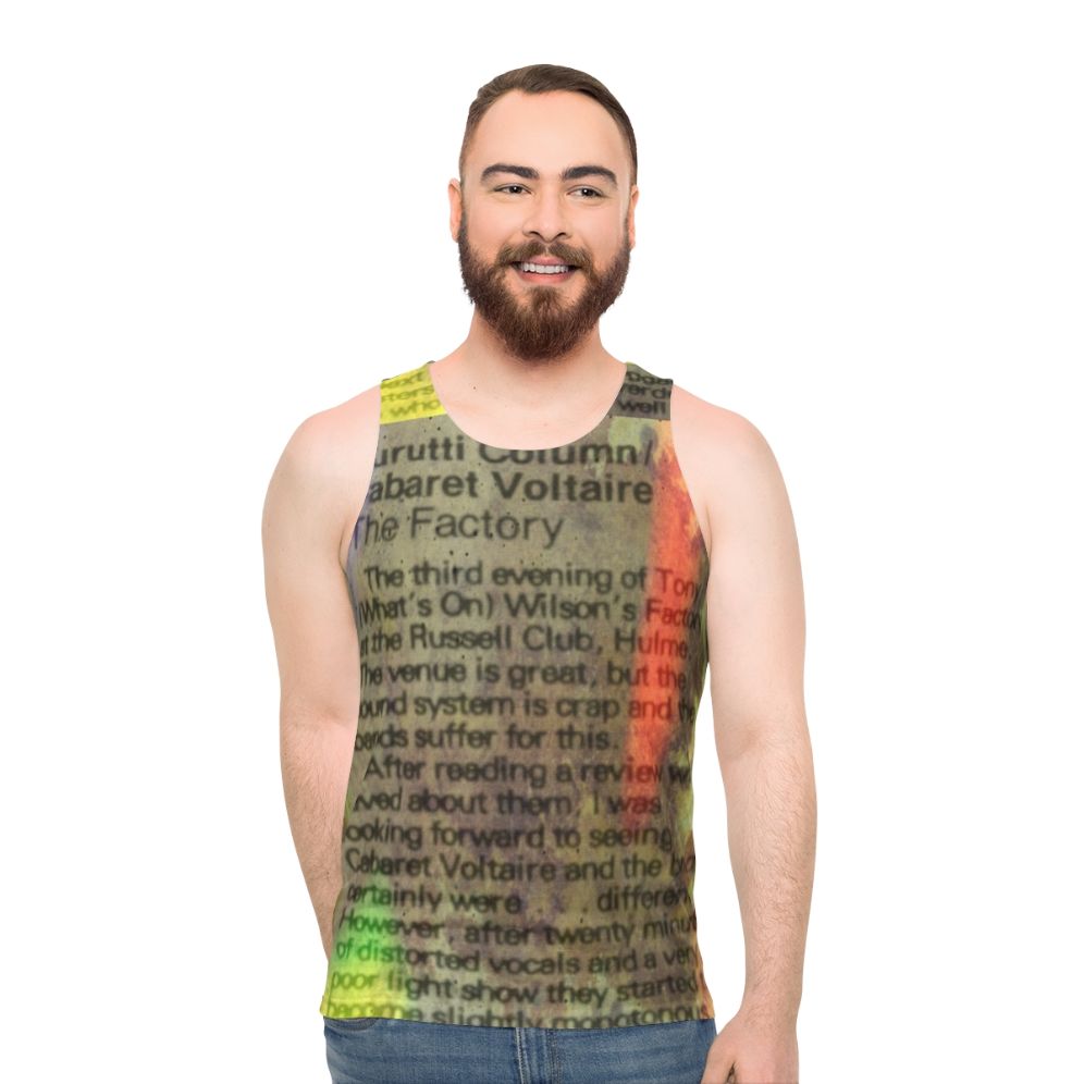 The Durutti Column Unisex Tank Top