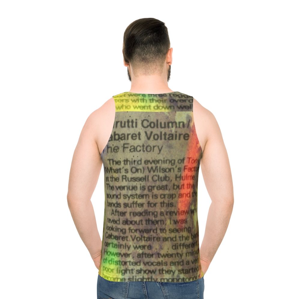 The Durutti Column Unisex Tank Top